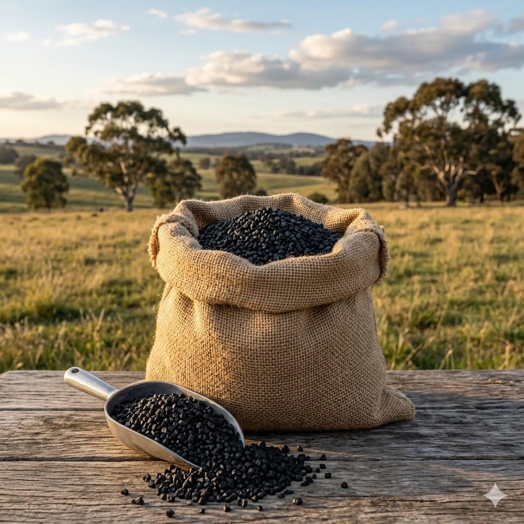 2 mm granules — Possible Agriculture Biochar product variant