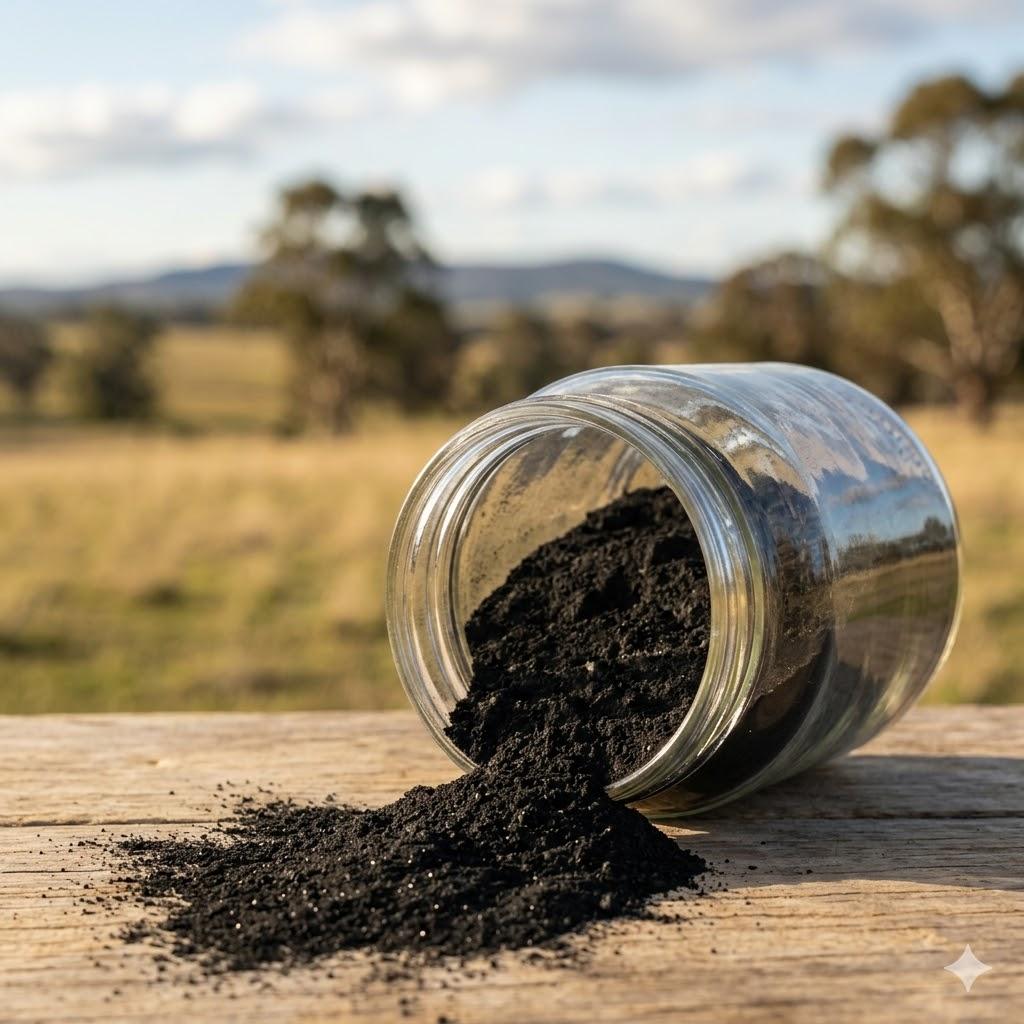 Carbon powder — Possible Agriculture Biochar product variant